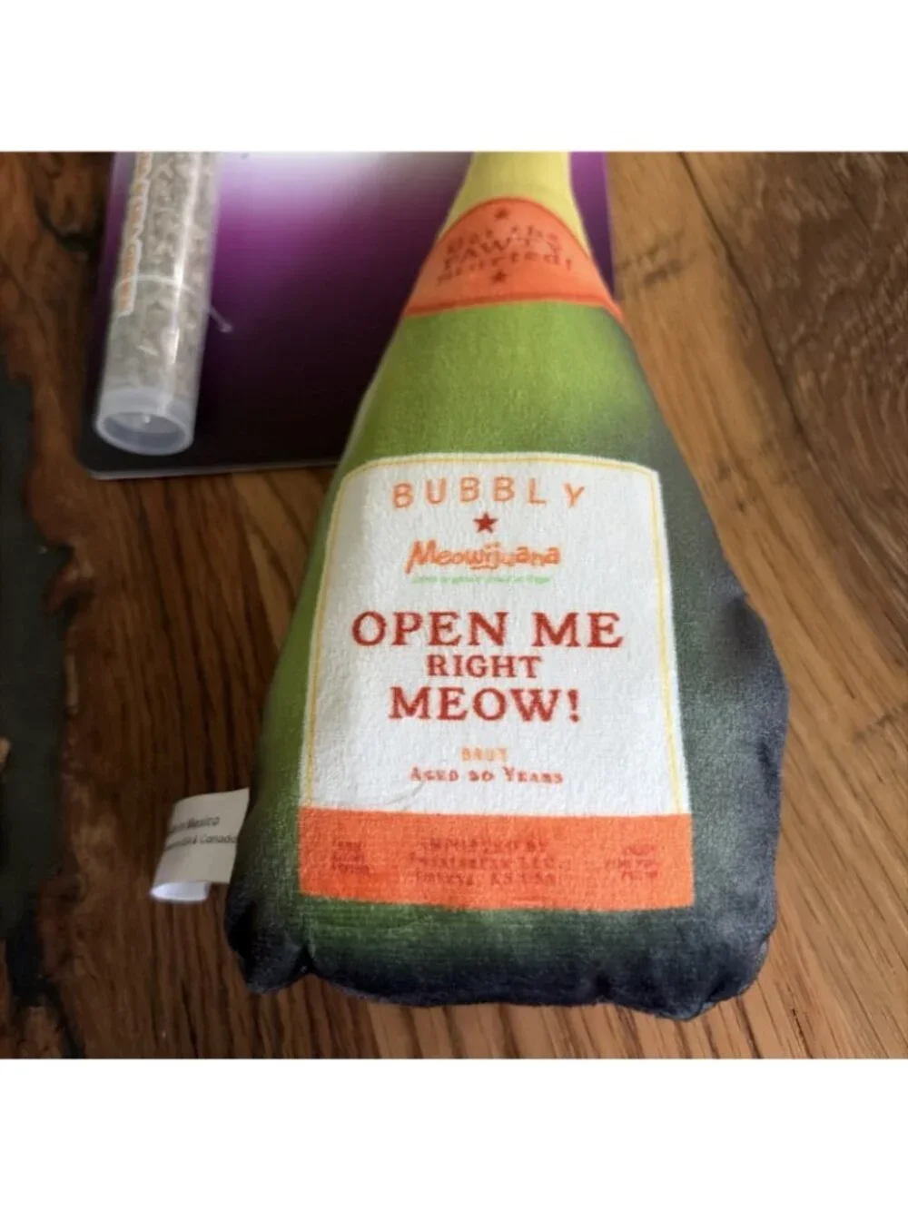 Meowijuana Get Toasted Cat Toy Premium Catnip Refillable New